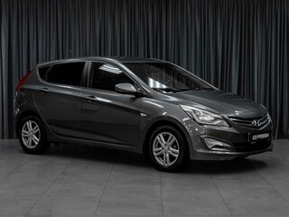 2015 Hyundai Solaris I Рестайлинг, серый, 1029000 рублей, вид 1