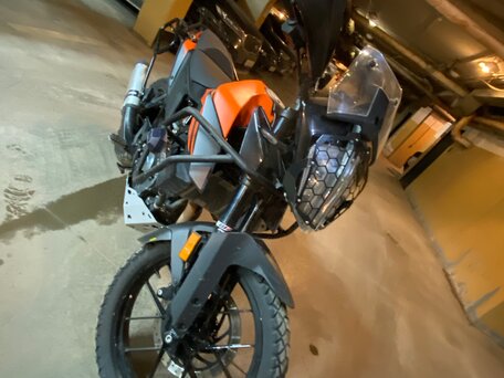 2020 KTM 390 Adventure, оранжевый, 450000 рублей, вид 3