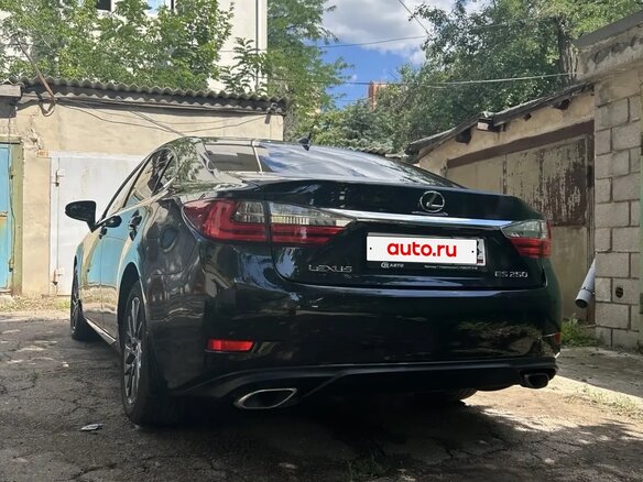 2017 Lexus ES 250 VI Рестайлинг, чёрный, 3500000 рублей - вид 5