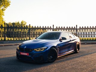 2019 BMW M4 Competition Package F82/F83 Рестайлинг, синий, 6050000 рублей, вид 1