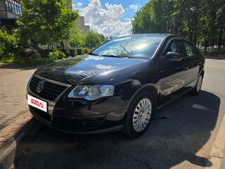 2008 Volkswagen Passat B6, чёрный, 620000 рублей, вид 1