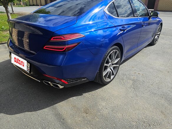2022 Genesis G70 I Рестайлинг, синий, 3350000 рублей - вид 5