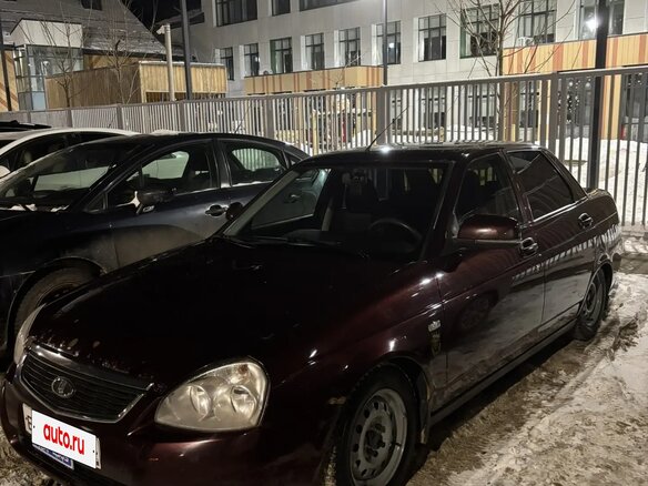 2015 Lada (ВАЗ) Priora I Рестайлинг, пурпурный, 350000 рублей