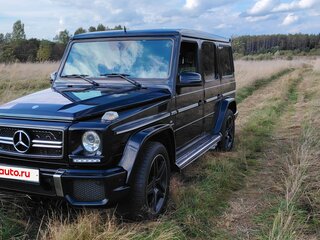 2013 Mercedes-Benz G-Класс AMG 63 AMG I (W463) Рестайлинг 2, чёрный, 5500000 рублей, вид 5