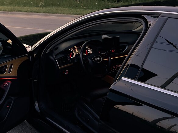 2011 Audi A6 IV (C7), чёрный, 850000 рублей - вид 5