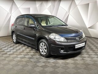 2012 Nissan Tiida I Рестайлинг, чёрный, 599000 рублей, вид 3