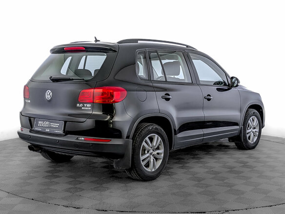 2014 Volkswagen Tiguan I Рестайлинг, чёрный - вид 4