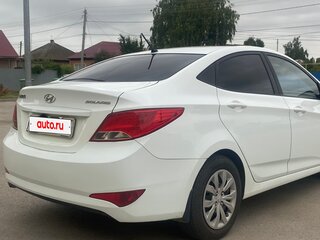 2015 Hyundai Solaris I Рестайлинг, белый, 850000 рублей, вид 5