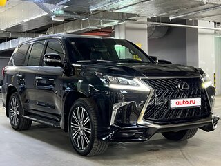 2020 Lexus LX 570 III Рестайлинг 2, чёрный, 11250000 рублей, вид 3