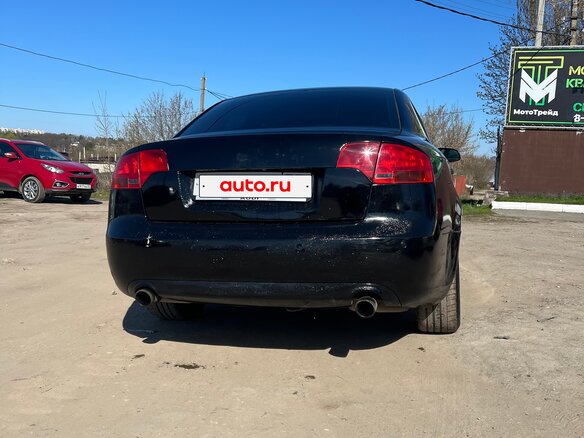 2005 Audi A4 III (B7), чёрный, 400000 рублей - вид 6