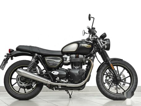 2021 Triumph Street Twin, чёрный, 799000 рублей, вид 1