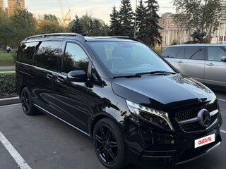 2019 Mercedes-Benz V-Класс Long 220 d длинный III (W447) Рестайлинг, чёрный, 5500000 рублей, вид 2