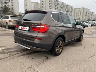 2012 BMW X3 28i xDrive II (F25), коричневый, 1400000 рублей, вид 5
