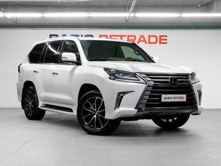 2018 Lexus LX 450d III Рестайлинг 2, белый, 6050000 рублей, вид 3