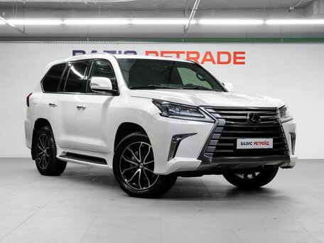 2018 Lexus LX 450d III Рестайлинг 2, белый, 6300000 рублей, вид 3