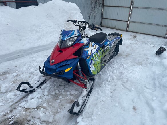 2008 BRP Ski-Doo Summit 800, синий, 450000 рублей - вид 4