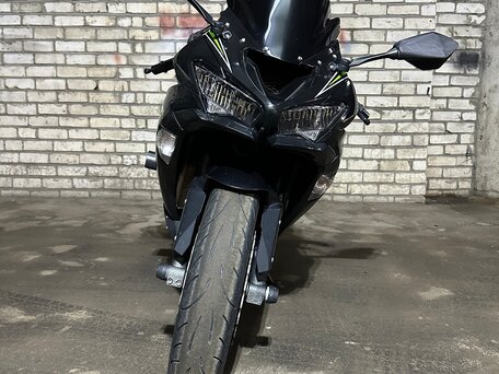 2019 Kawasaki ZX-6R Ninja, чёрный, 920000 рублей, вид 3