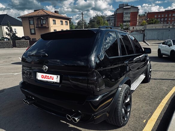 2002 BMW X5 3.0i I (E53), чёрный - вид 10