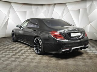 2017 Mercedes-Benz S-Класс AMG 63 AMG Long III (W222, C217) Рестайлинг, чёрный, 6900000 рублей, вид 4