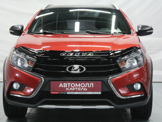 2021 Lada (ВАЗ) Vesta SW Cross I, красный, 1100000 рублей, вид 4