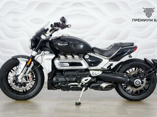 2020 Triumph Rocket III, чёрный, 1927000 рублей, вид 2