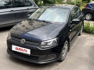 2014 Volkswagen Polo V, чёрный, 850000 рублей, вид 1
