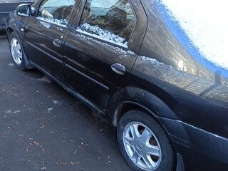 2007 Renault Logan I, серый, 185000 рублей, вид 3
