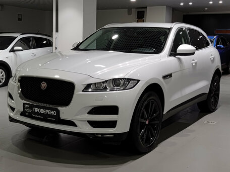 2017 Jaguar F-Pace I, белый, 2520000 рублей, вид 1
