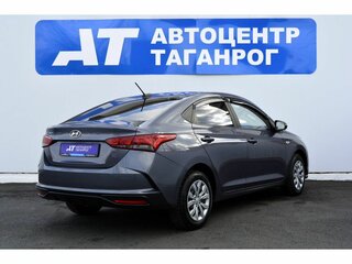 2021 Hyundai Solaris II Рестайлинг, серый, 1699000 рублей, вид 5
