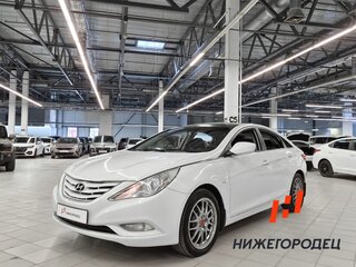 2012 Hyundai Sonata VI (YF), белый, 757000 рублей, вид 1