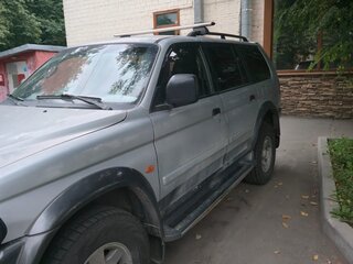 2003 Mitsubishi Pajero Sport I, серый, 600000 рублей, вид 1