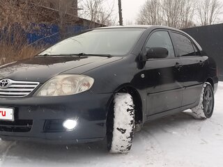 2006 Toyota Corolla IX (E120, E130) Рестайлинг, чёрный, 400000 рублей, вид 2