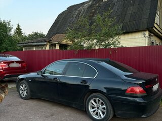 2004 BMW 7 серии 730d IV (E65/E66), чёрный, 820000 рублей, вид 3