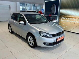 2010 Volkswagen Golf VI, серебристый, 629000 рублей, вид 3