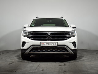 2021 Volkswagen Atlas I Рестайлинг, белый, 3407866 рублей, вид 2