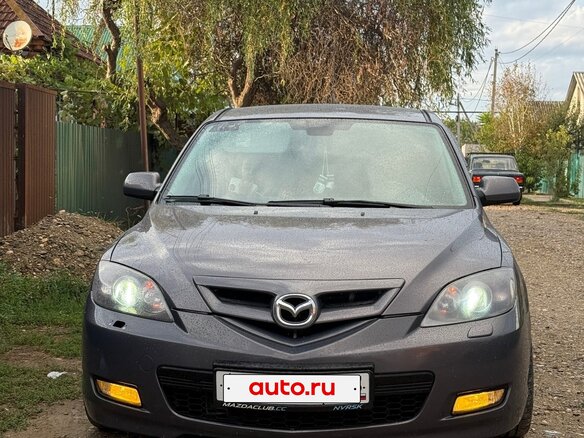 2008 Mazda 3 I (BK) Рестайлинг, серый, 740000 рублей - вид 2