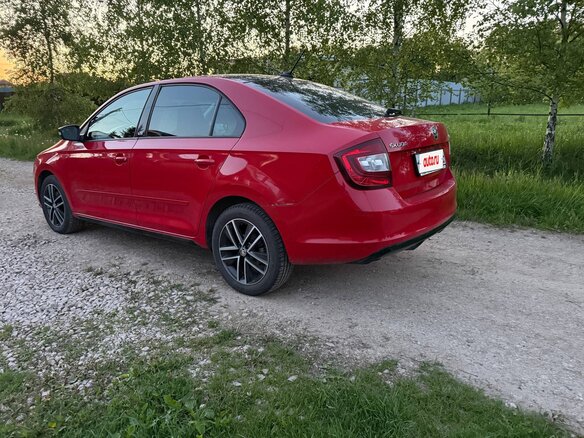 2018 Skoda Rapid I Рестайлинг, красный, 1100000 рублей - вид 5