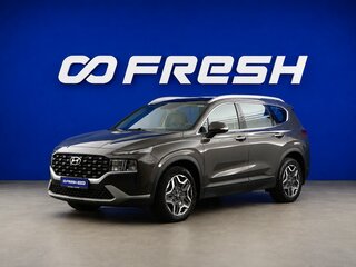 2022 Hyundai Santa Fe IV Рестайлинг, коричневый, 3277077 рублей, вид 5