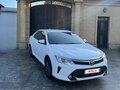 2014 Toyota Camry VII (XV50) Рестайлинг, белый, 1670000 рублей - вид 1