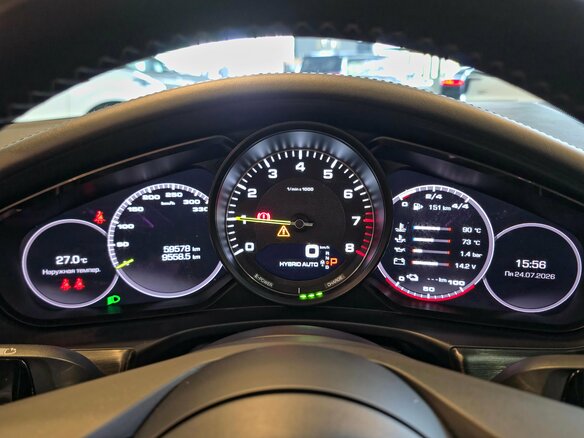 2021 Porsche Panamera 4S E-Hybrid II Рестайлинг, фиолетовый, 9900000 рублей - вид 20