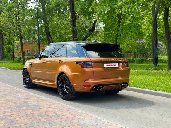 2019 Land Rover Range Rover Sport SVR II Рестайлинг, оранжевый - вид 4