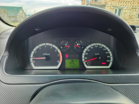 2008 Chevrolet Aveo I Рестайлинг, синий, 450000 рублей - вид 8