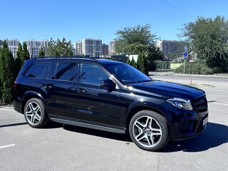 2017 Mercedes-Benz GLS 400 I (X166), чёрный, 3770000 рублей, вид 4