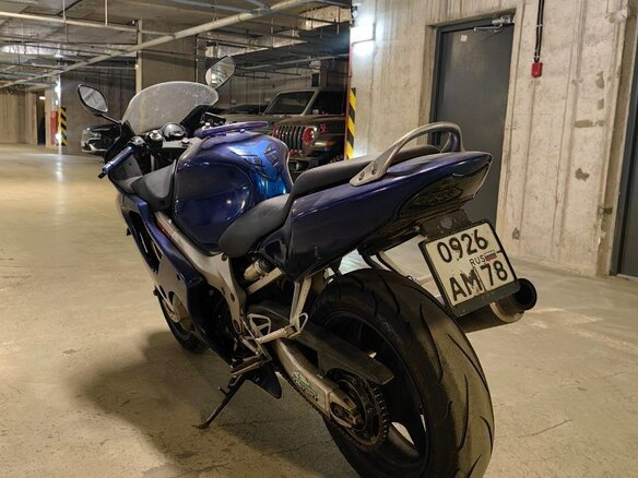 2004 Honda CBR 600F, синий, 370000 рублей - вид 4