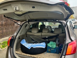 2012 Nissan Murano II (Z51) Рестайлинг, бежевый, 1200000 рублей, вид 4