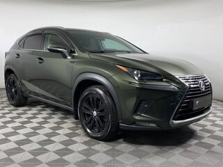 2021 Lexus NX 300 I Рестайлинг, зелёный, 4800000 рублей, вид 3