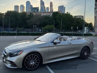2019 Mercedes-Benz S-Класс 560 VI (W222, C217) Рестайлинг, бежевый, 8900000 рублей, вид 1