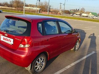 2004 Chevrolet Aveo I, пурпурный, 310000 рублей, вид 5
