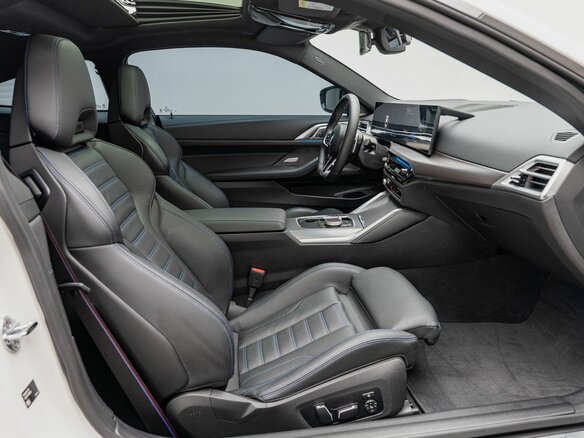 2024 BMW 4 серии 420i G22, G23, G26 Рестайлинг, белый - вид 30