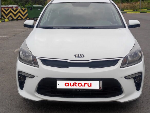 2018 Kia Rio IV, белый, 1350000 рублей